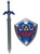 Disguise The Legend of Zelda Link Master Sword and Shield Roleplay Prop Replica