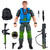  Hasbro G.I. Joe Classified Series #220 Mad Marauders Footloose, Mutt, & Junkyard 6" Figure Set 