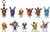  Monogram Five Nights at Freddy's Seires 1 3D Foam Bag Clip Blind Bag Single 