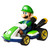 Mattel Hot Wheels Mario Kart Luigi with Standard Kart