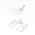 Bandai Tamashii Nations Stage Act 4 Humanoid Clear Support Stand Set