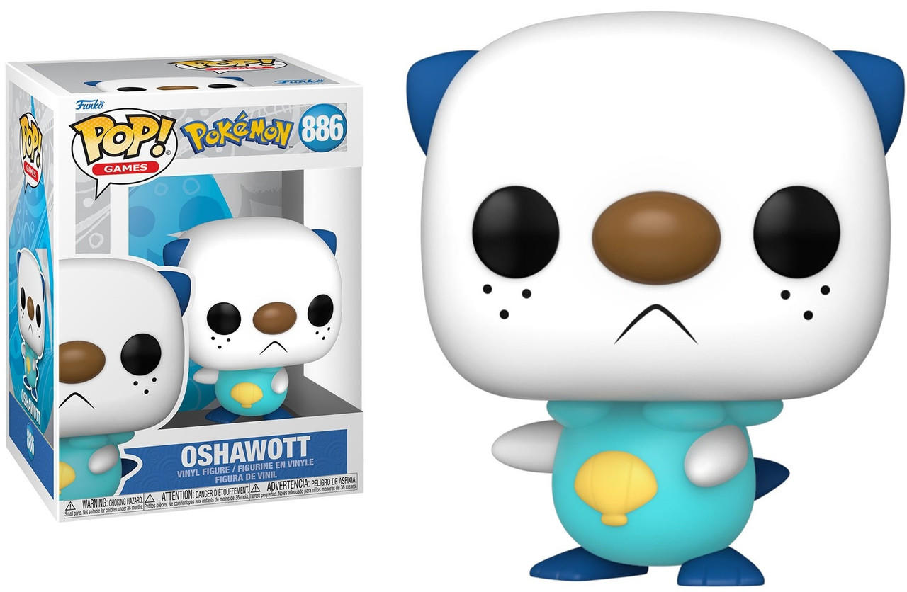 pocky_bopo Funko Pop! Games Pokemon Oshawott 886 889698622684| eBay