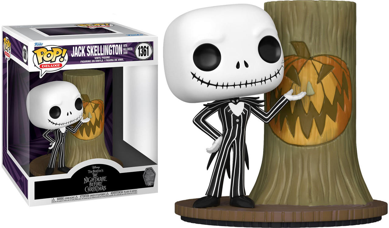 Funko Pop! Deluxe Disney Tim Burton's The Nightmare Before Chrismas1361  Jack Skellington with Halloween Door