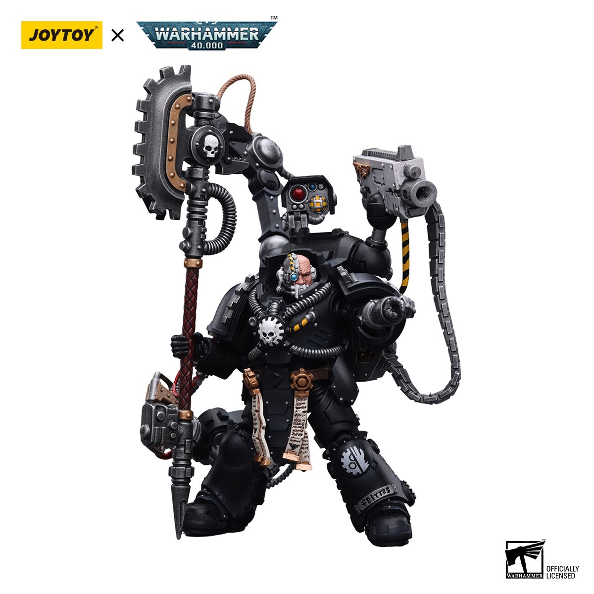 ゲームキャラクター joytoy warhammer 40,000 iron hands JoyToy WH40K Iron Hands Intercessors Sergeant Bantus