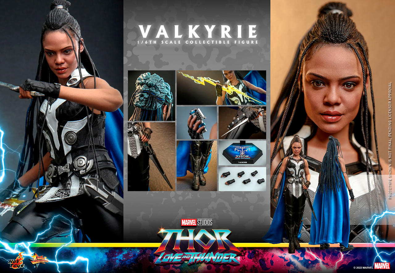 Hot Toys Marvel Thor Love and Thunder Valkyrie 1/6 Scale Figure