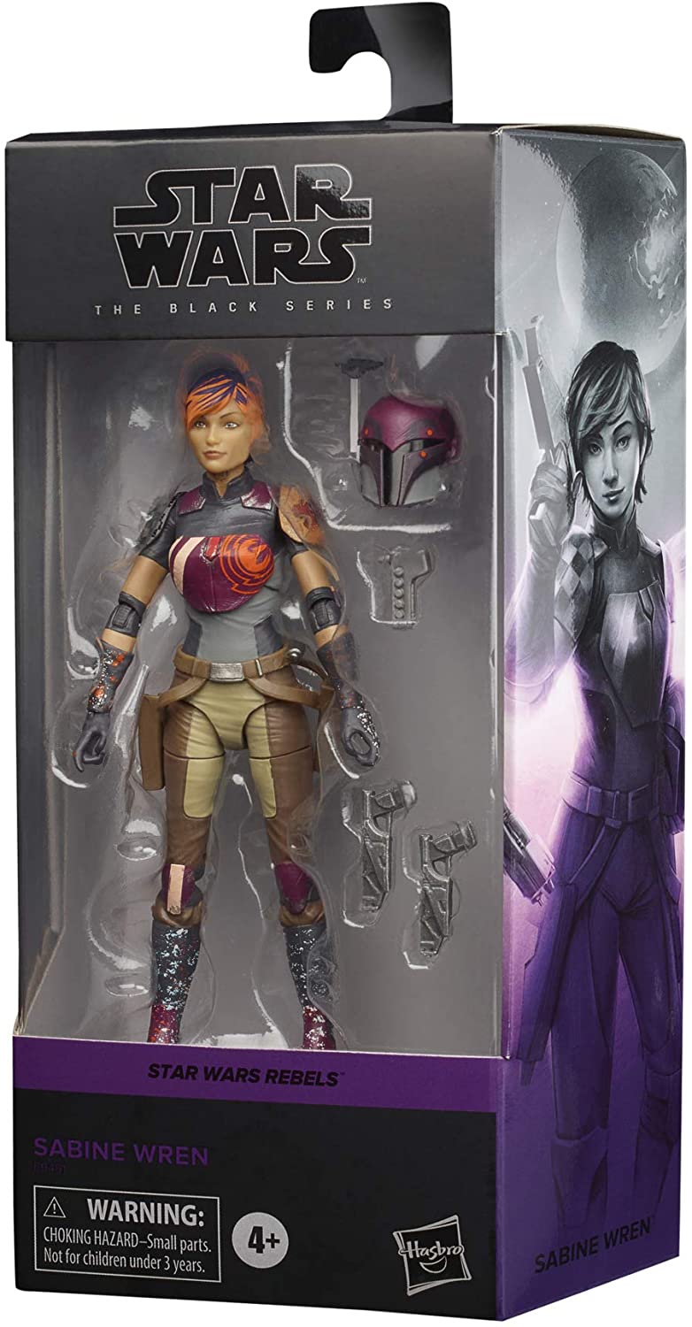 アメコミ Star Wars The Black Series Sabine Wren Amazon.com: Star Wars The Black Series Sabine Wren Action