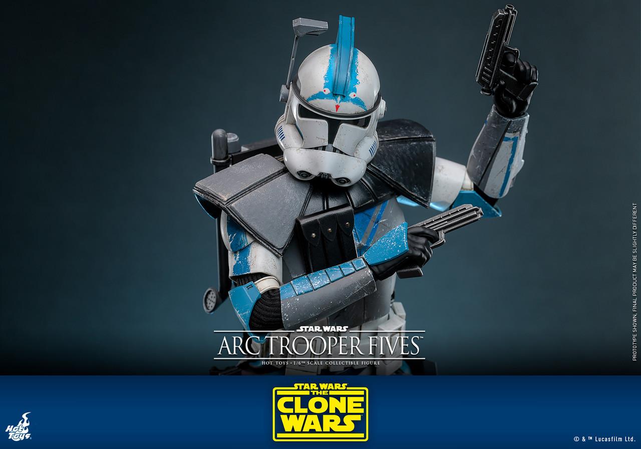 Hot Toys Star Wars The Clone Wars TMS132 ARC Trooper Fives