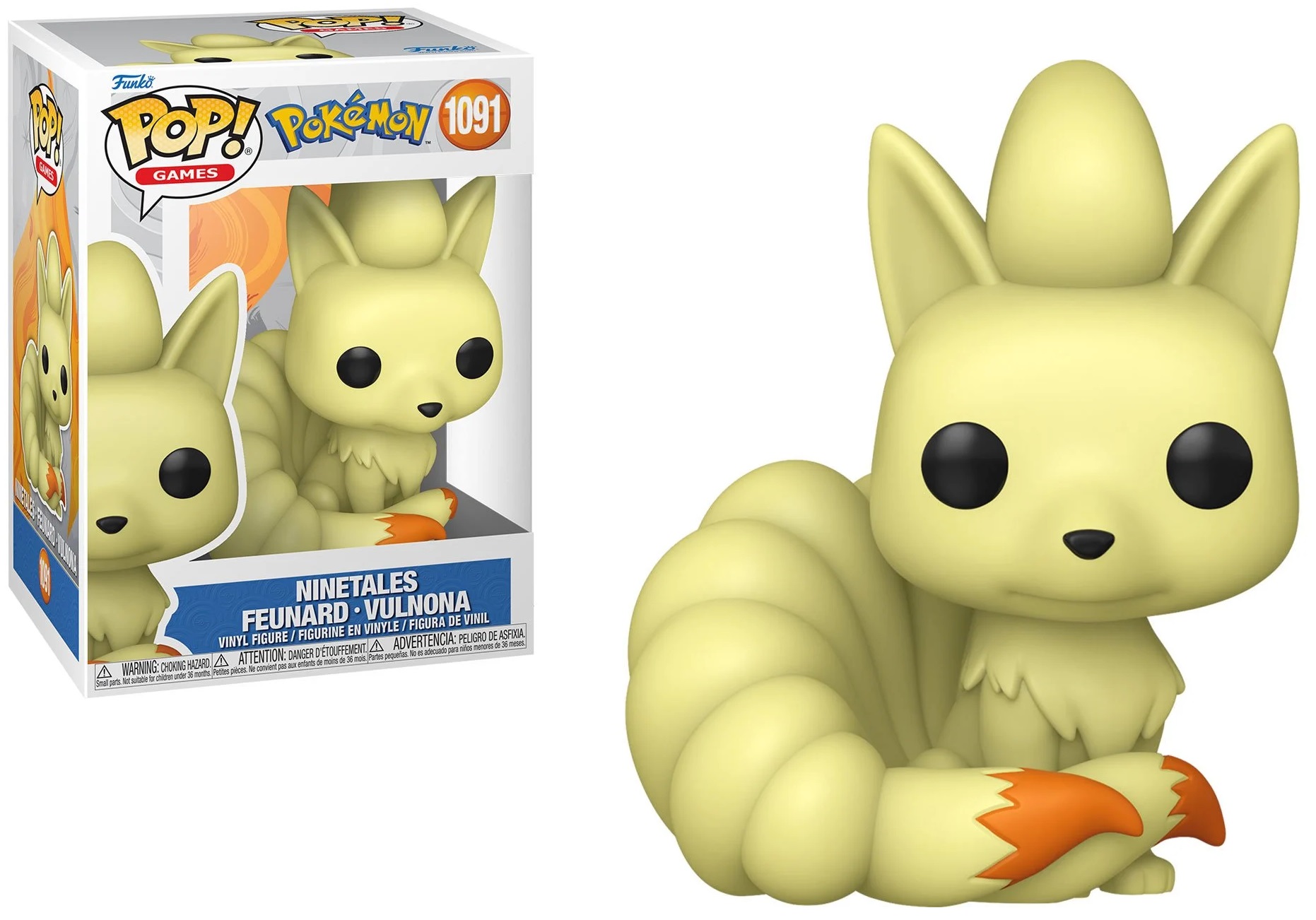Funko Pop! Games Pokemon 1091 Ninetails