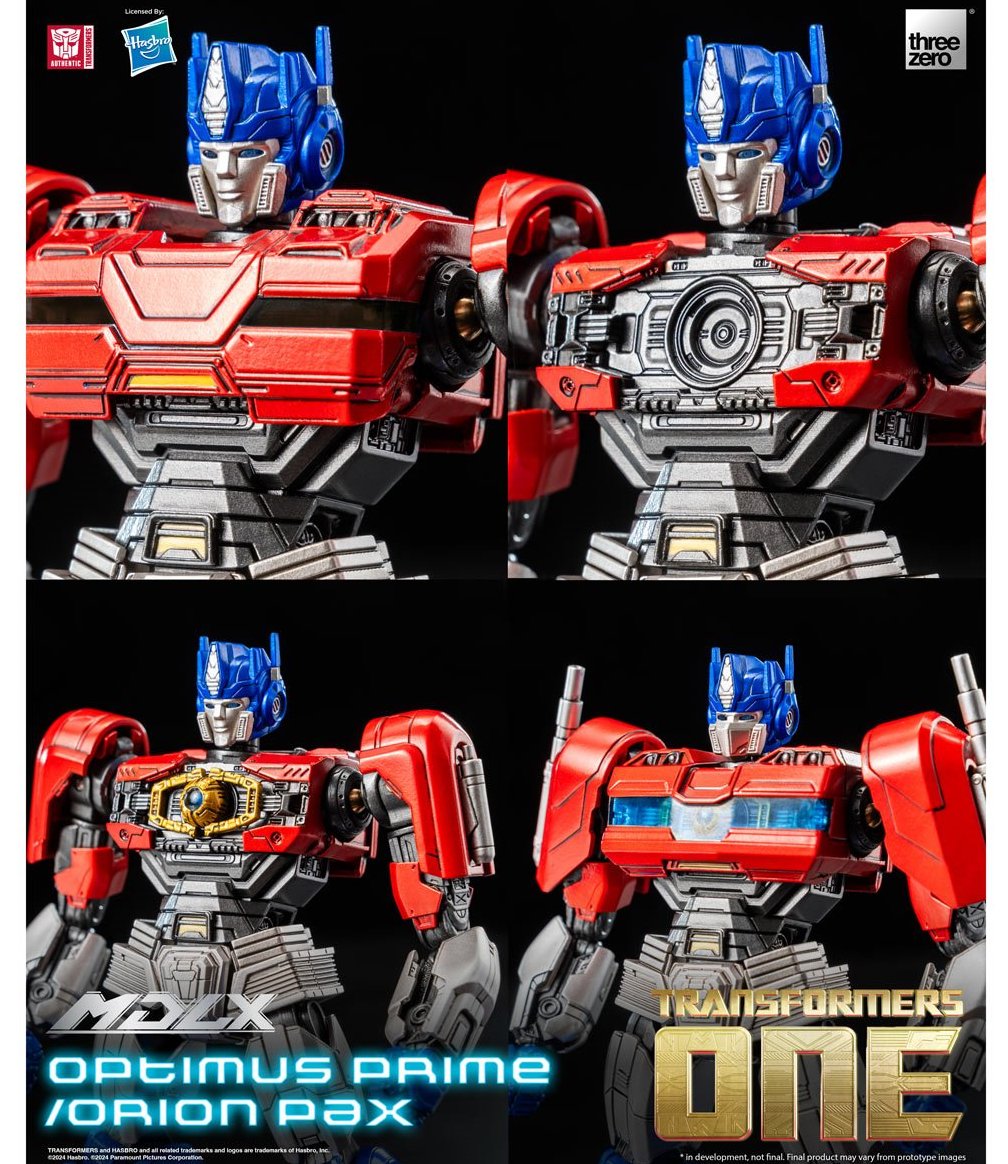 ThreeZero Transformers One Optimus Prime/Orion Pax MDLX Figure