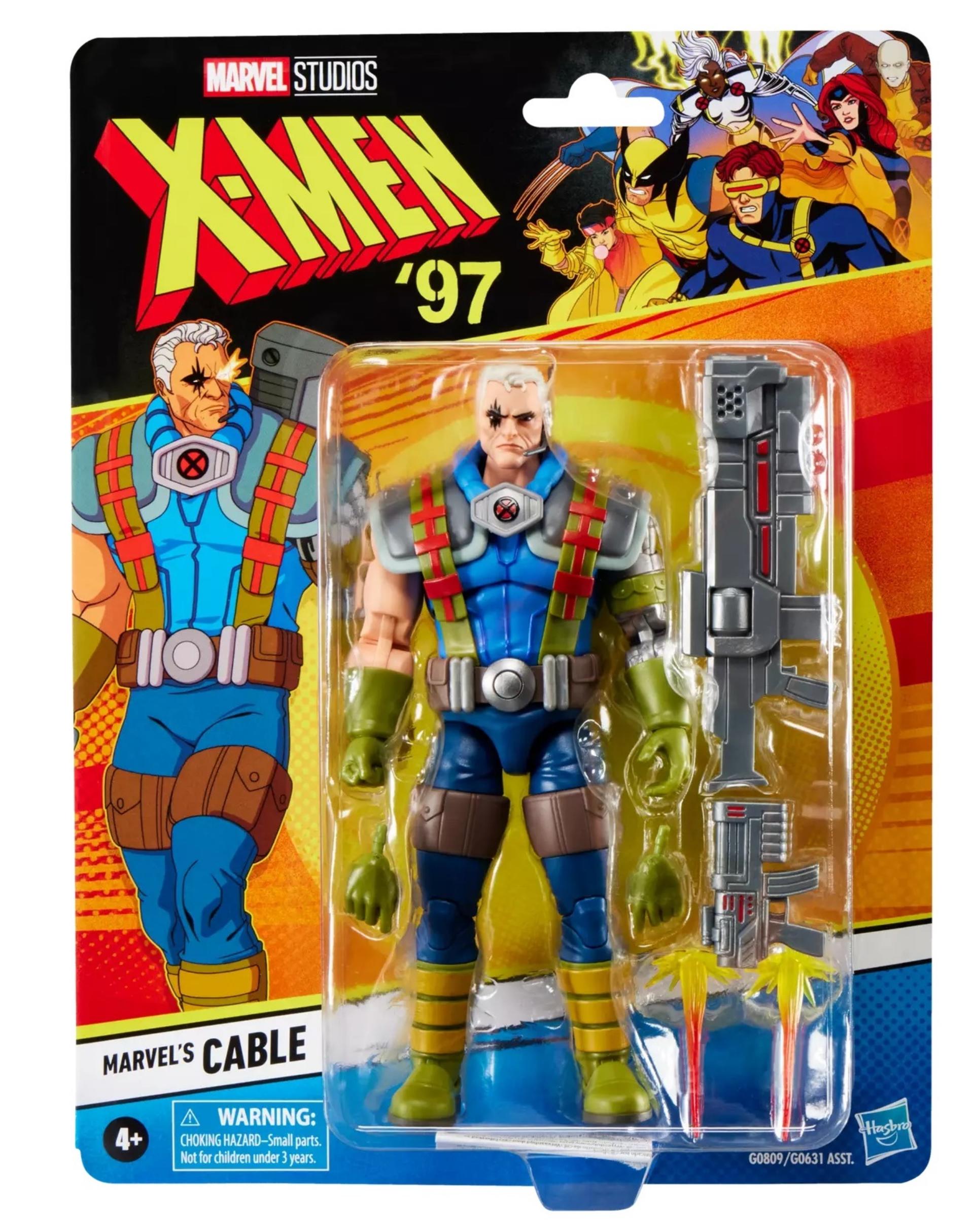 Hasbro Marvel Legends X-Men '97 Retro Card Cable 6