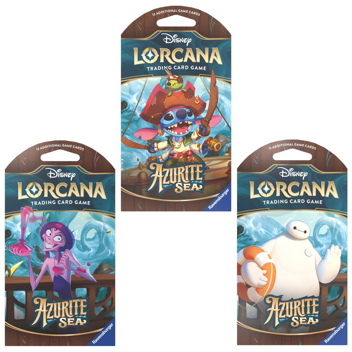 lorcana booster box azurite Disney Lorcana: Azurite Sea Booster Pack