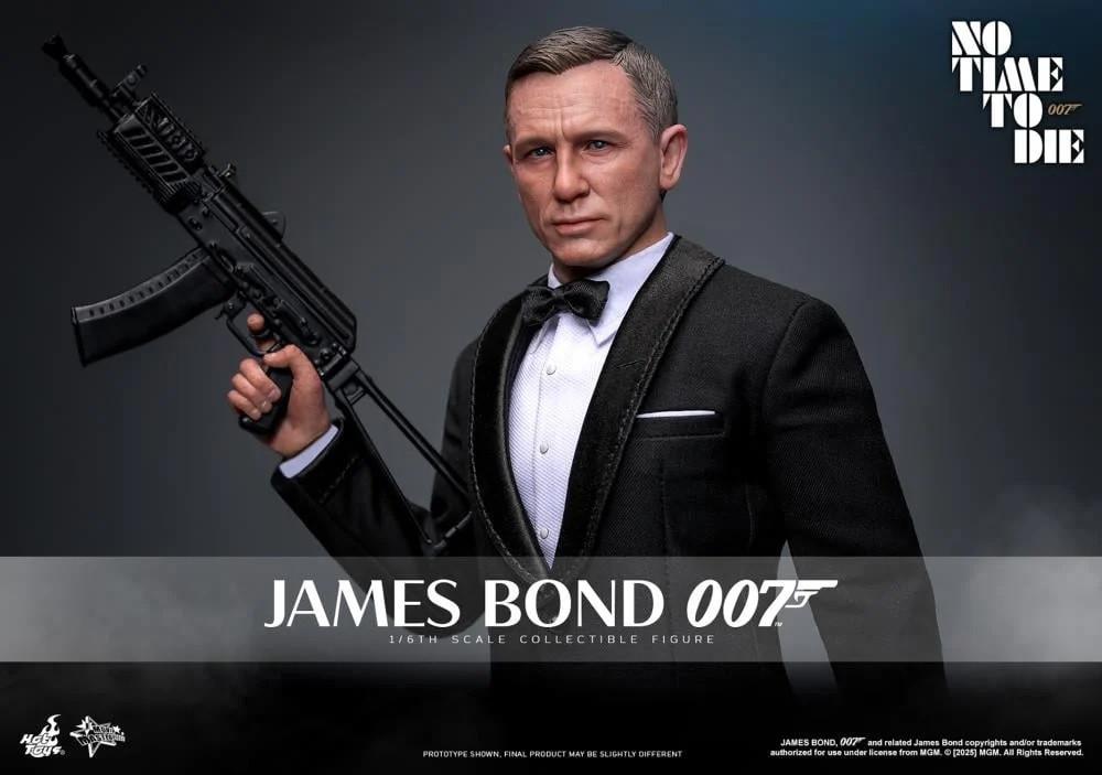 Hot Toys MMS803 007 No Time To Die James Bond 1/6 Scale Figure