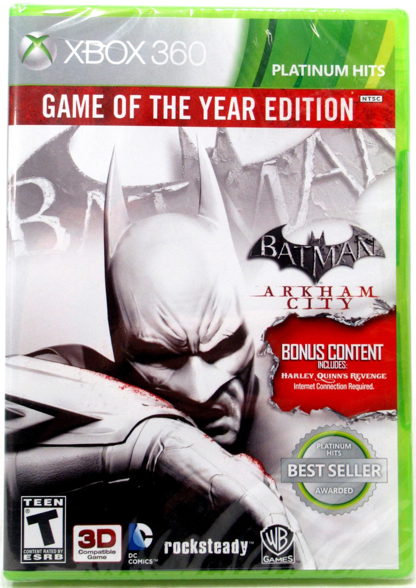 Microsoft Xbox 360 Batman: Arkham City Game of the Year Edition