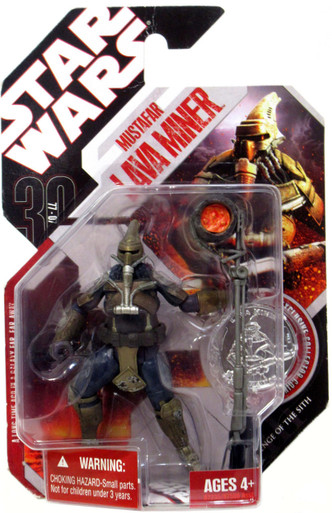 Hasbro Star Wars 30th Anniversary Collection Mustafar Lava Miner 3.75