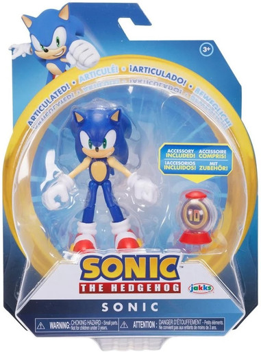 NEW JAKKS Pacific Sonic The Hedgehog Figure - Silver 4