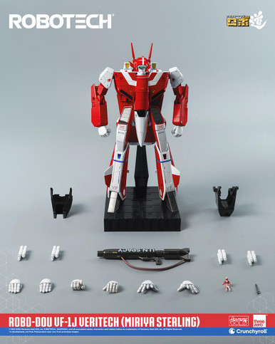 ThreeZero Robotech Robo-Dou Vf-1J Veritech Miriya Sterling 1/6