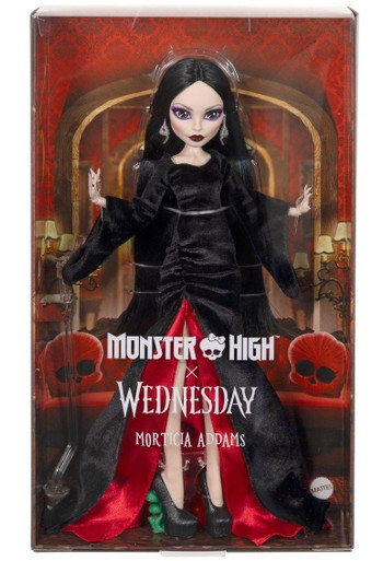 Mattel Monster High x Wednesday Morticia Addams 10.5
