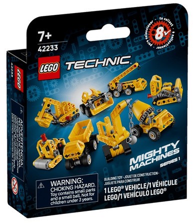 LEGO Technic 42233 Mighty Machines Series 1 Blind Box Single