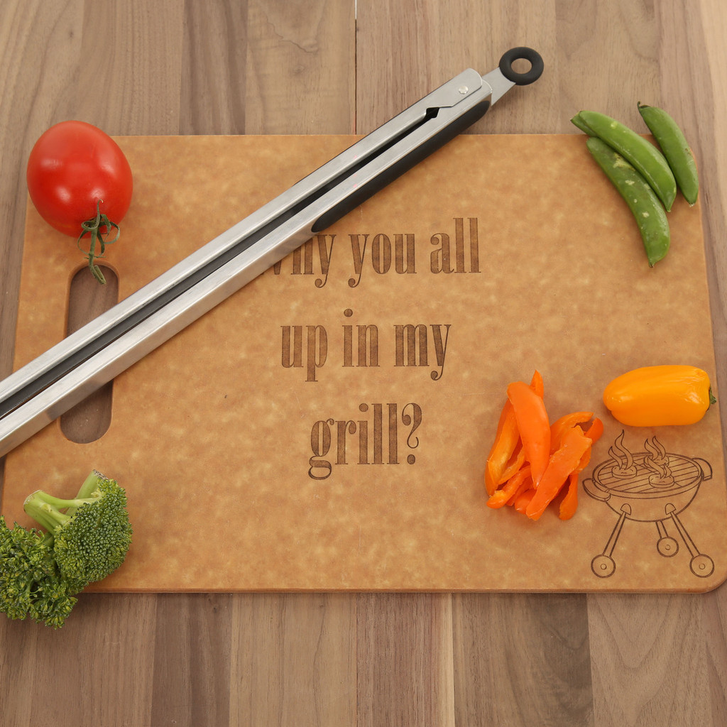 All Up In My Grill High Temp Cutting Board