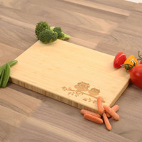 Owls Laser Engraved Cutting Board