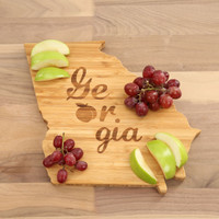 Georgia Board with Large Georgia Script