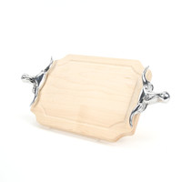 Selwood 9" x 12" Cutting Board - Maple (w/ Long Horn Handles)