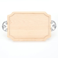 Selwood 12" x 18" Cutting Board - Maple (w/ Classic Handles)