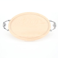 Grandbois Standard 12" x 18" Cutting Board - Maple (w/ Victorian Handles)
