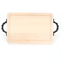 Wiltshire 10" x 16" Cutting Board - Maple (w/ Twisted Handles)