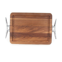 Wiltshire 9" x 12" Cutting Board - Walnut (w/ Cleat Handles)