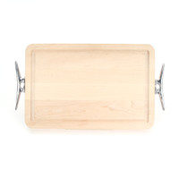 Wiltshire 15" x 24" Cutting Board - Maple (w/ Cleat Handles)