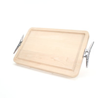 Wiltshire 15" x 24" Cutting Board - Maple (w/ Cleat Handles)