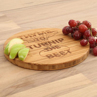 Thyme to Turnip the Beet - Round Cutting Board