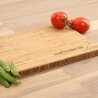 Season Everything with Love - Bamboo Cutting Board