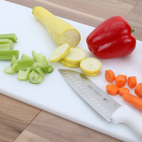 1/2" White Poly Cutting Board