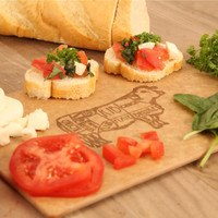 Beef Laser Engraved Cutting Board