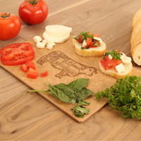 Beef Laser Engraved Cutting Board