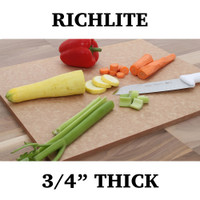 3/4" Brown Richlite Cutting Board