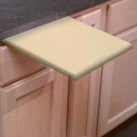 3/4" Tan Poly Under Counter Cutting Board - Currently Not In Stock, Taking Back Orders