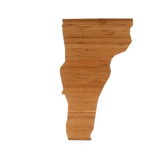 Vermont State Shaped Bamboo Cutting Boards