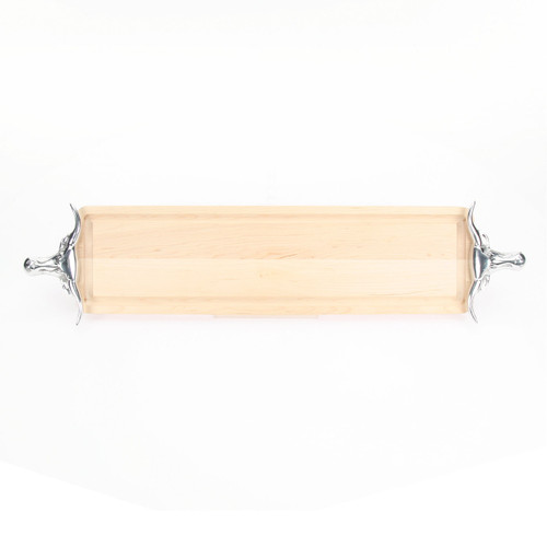 Bread Board - Maple (w/ Long Horn Handles)