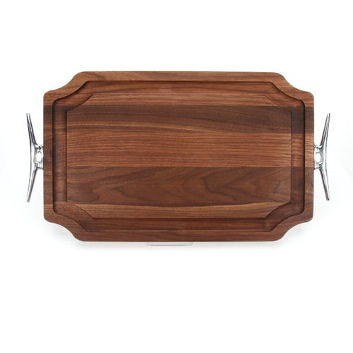 Selwood 15" x 24" Cutting Board - Walnut (w/ Cleat Handles)