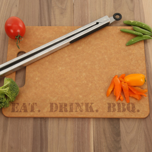 Eat. Drink. BBQ. High Temp Cutting Board