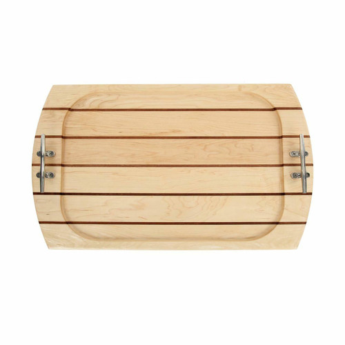 Large Rectangle Maple Serving Tray