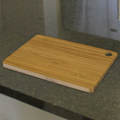 Executive Chef Bamboo Cutting Board with Finger Hole