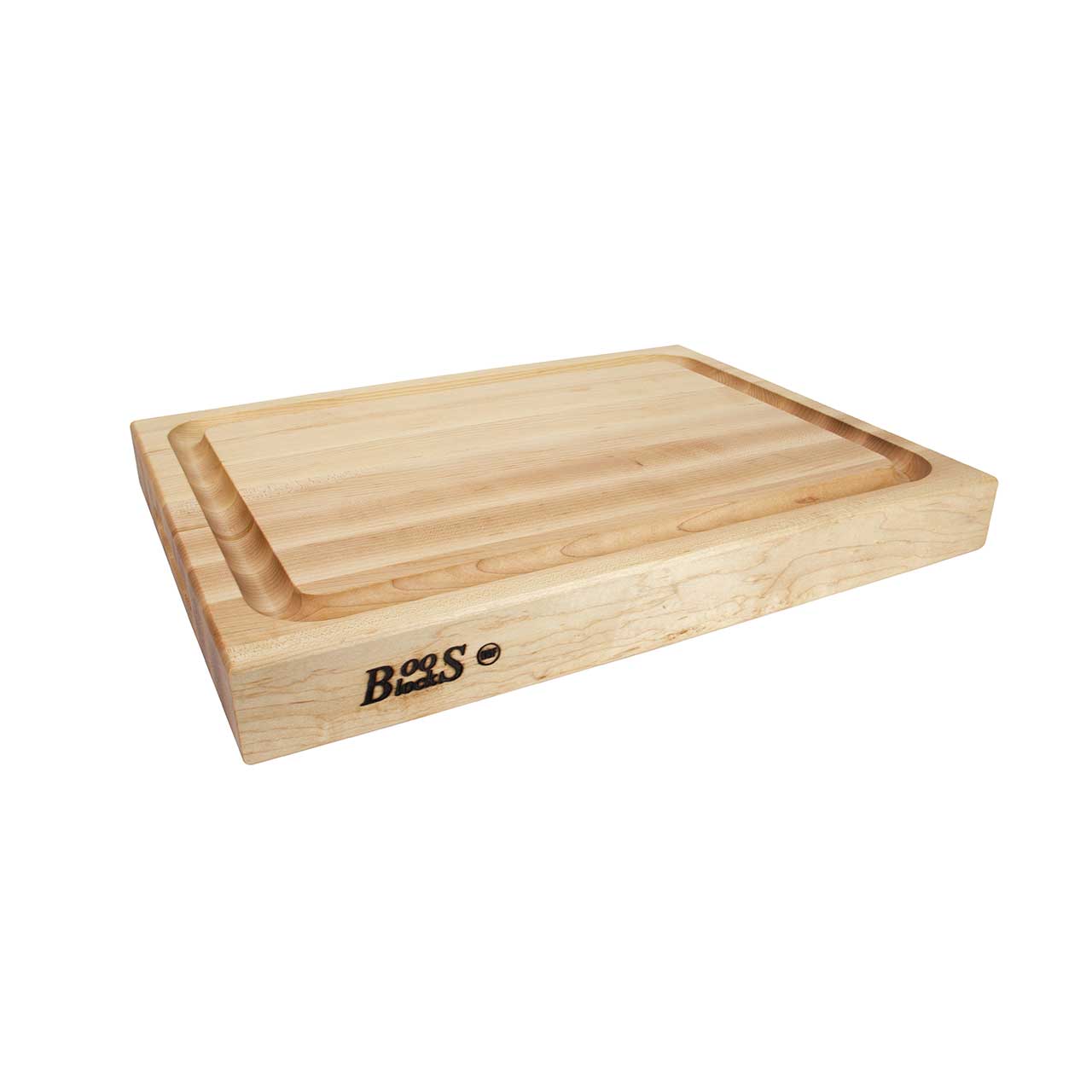 John Boos Reversible Maple Cutting Board, 18 x 12 x 2.25