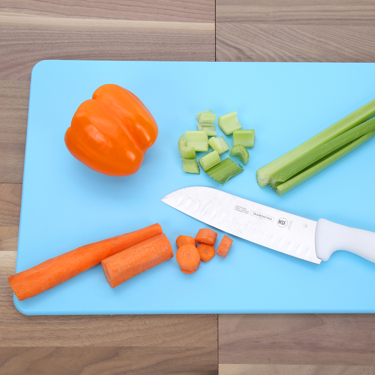  3/4 Blue Poly Cutting Board - A Cut Above the Rest!