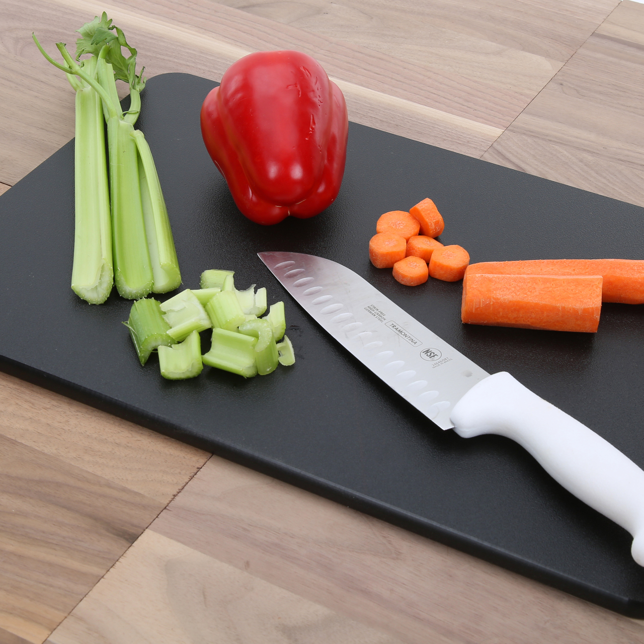 Choice 20 x 15 x 1/2 Green Polyethylene Cutting Board