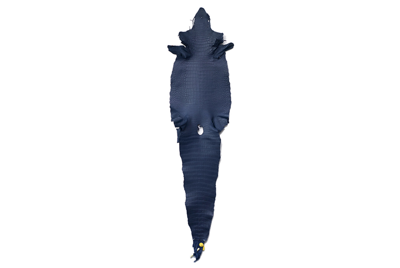 BLUE 2000's Handmade MAXIMA Alligator Belly Skin CROSS Body