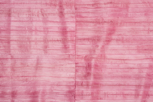 Eel Skin Panel Glazed Pink